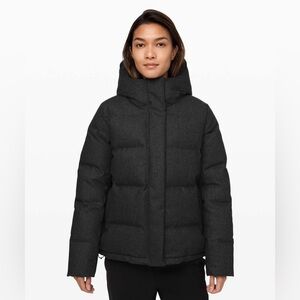 Lululemon Wunder Puff Jacket *Wool
Heathered Black Night